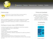 Tablet Screenshot of cipetran.com